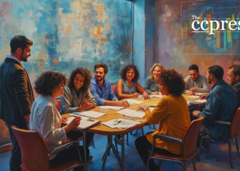 crypto education workshop scene