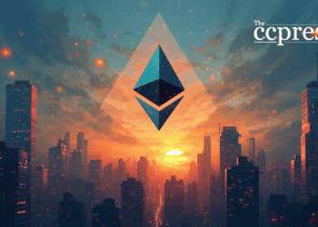 crypto hacks cityscape dusk 2025