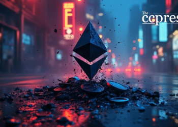 crypto heist oil painting