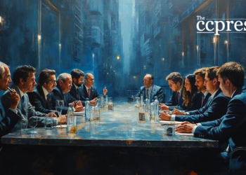 crypto regulations roundtable painting