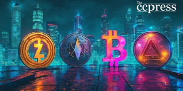 crypto symbols oil painting bg