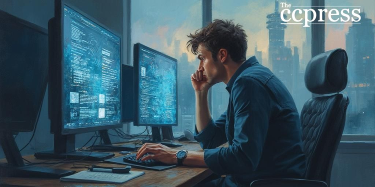 crypto trader crisis office