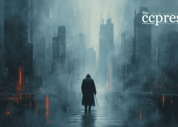 cyber theft oil painting scene