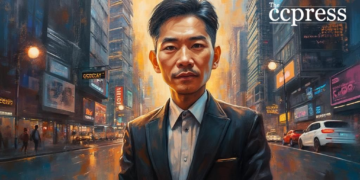 cz futuristic cityscape painting