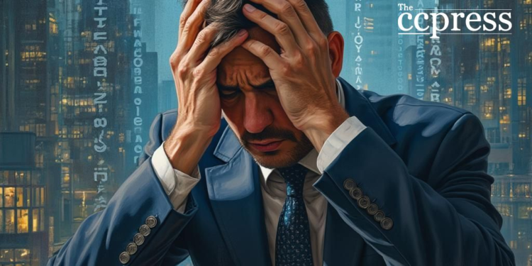 distressed ethereum investor art