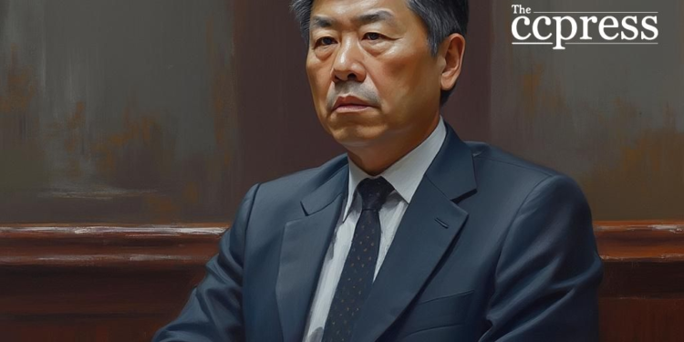 do kwon courtroom oil painting