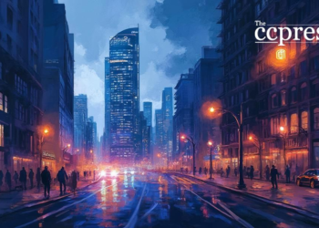 dynamic urban blockchain scene
