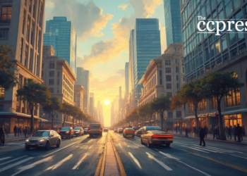 dynamic urban financial scene