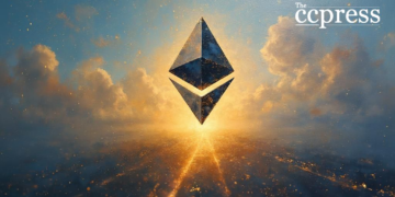 ethereum abstract oil painting