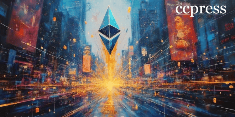 ethereum bitmine oil painting