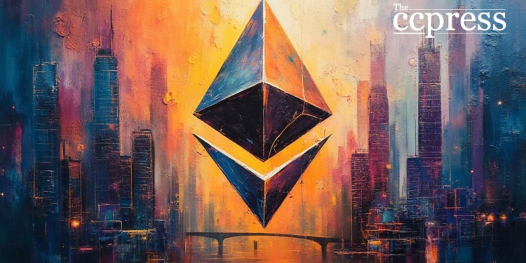 ethereum growth abstract art