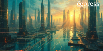 ethereum layer2 digital cityscape