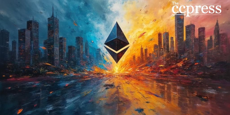 ethereum market chaos painting