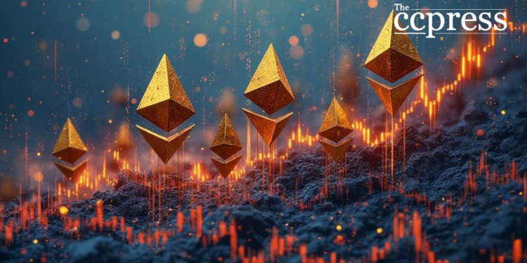 ethereum rise oil painting