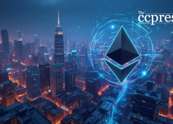 ethereum skyline tokenization art
