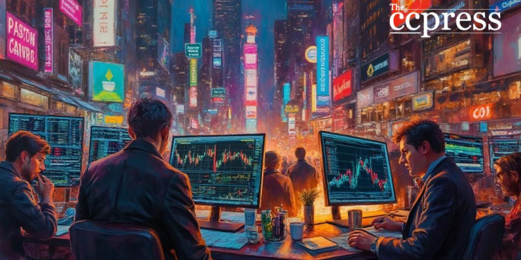 ethereum traders neon vibrancy