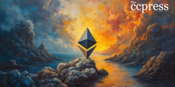 ethereum xrp abstract landscape