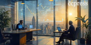 financier modern office painting