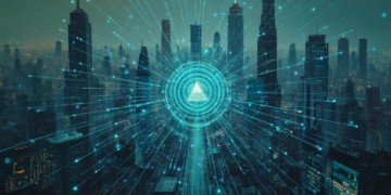 futuristic cardano oil painting