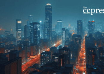 futuristic city digital heist