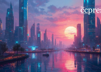 futuristic city ethereum euro