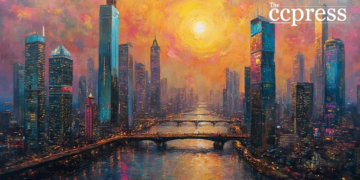 futuristic city ethereum growth