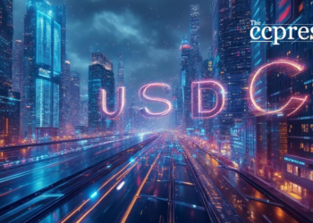 futuristic city usdc oil painting
