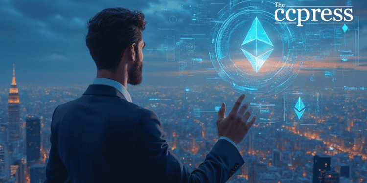 futuristic cityscape dusk scene