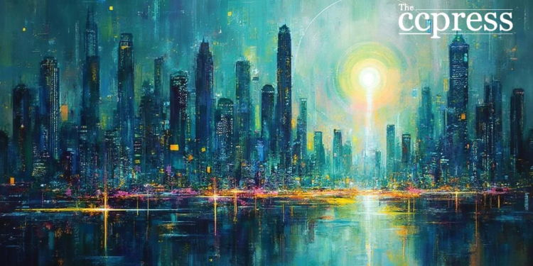 futuristic cityscape linea upgrade