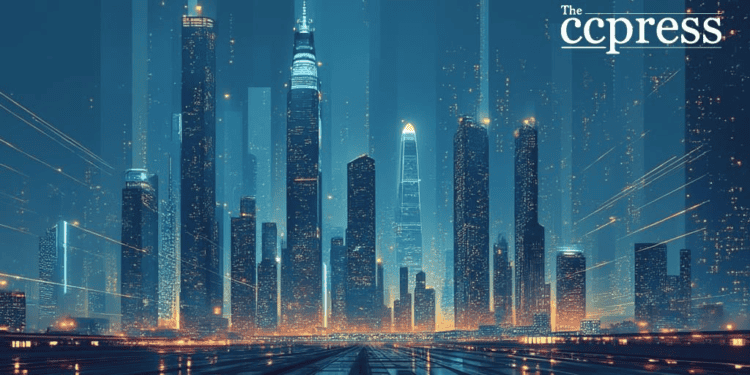 Institutions Hold $1.72 Billion in Solana Investments 19 futuristic cityscape nightscape