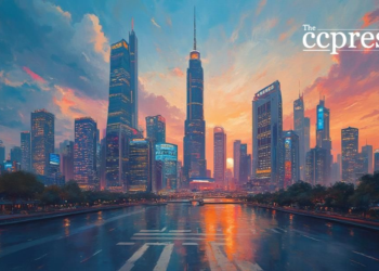 futuristic crypto skyline 2025