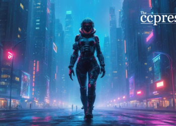 futuristic cyber cityscape 34