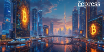 futuristic dubai cityscape