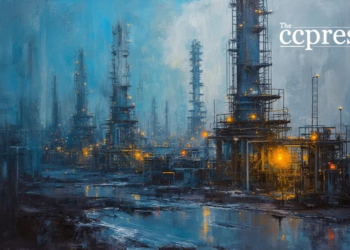 futuristic energy tech painting
