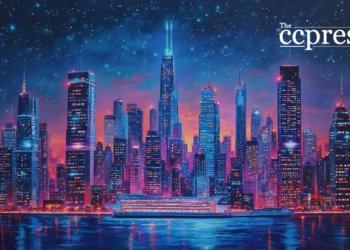 futuristic new jersey cityscape