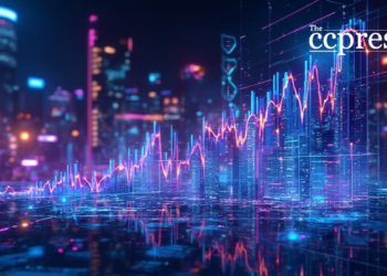futuristic solana visualization