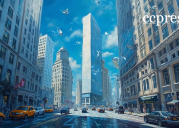 futuristic wall street ethereum