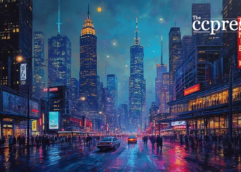 gemini xrp card neon cityscape