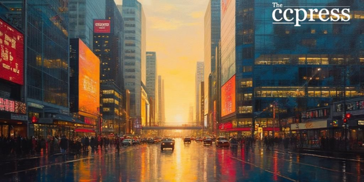 golden afternoon financial district