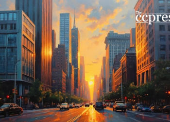 golden hour financial district