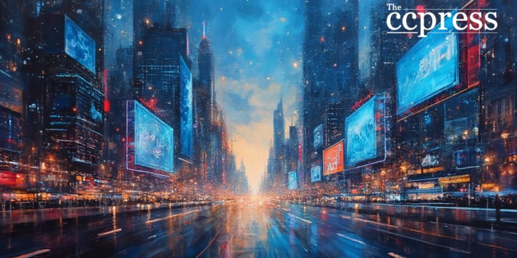 heartflow ipo cityscape scene