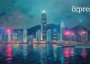 hong kong futuristic skyline