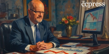 jim cramer oil painting finance