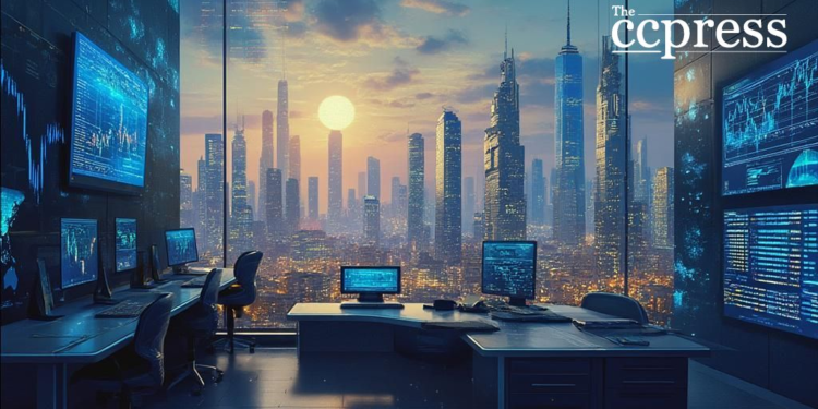 metaplanet bitcoin skyline art
