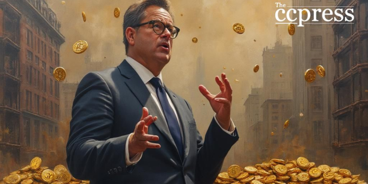 michael saylor bitcoin painting