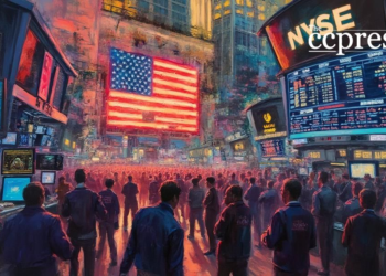 nyse bullish surge oil painting