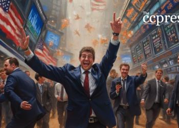 nyse trading floor celebration