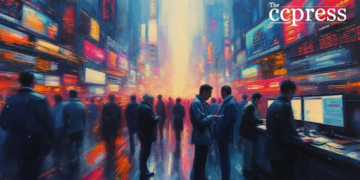 oil painting financial market