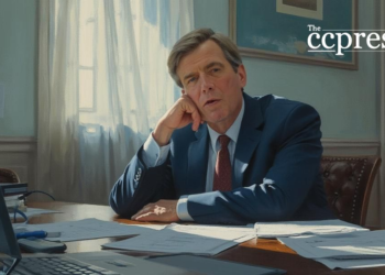 patrick witt briefing oil painting