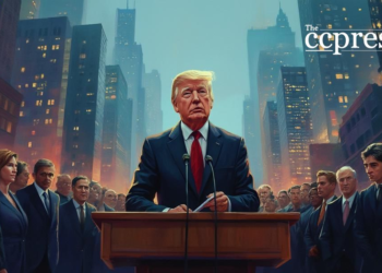 politician crypto conference art